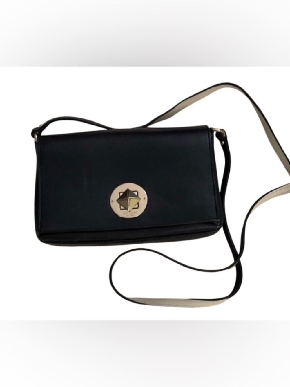KATE SPADE Brightspot Avenue Sally Crossbody Bag (Storybook) (Black) - EUC